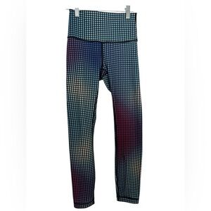 Lululemon Wunder Under Pant III *Full-On Luon Cosmic Dot White Multicolor
